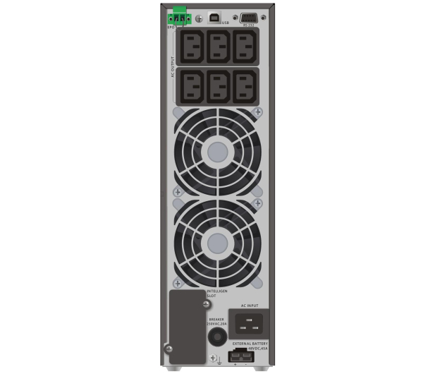 POWERWALKER UPS ON-LINE 2000VA TGS 3x IEC OUT, USB/RS-232, LCD, TOWER, EPO VFI 2000 TGS - 545734 - zdjęcie 2